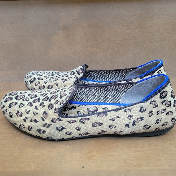 Rothy's Cheetah Print Loafers Size 6 - Picture 2 of 11